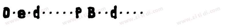Opendoors_P Bold字体转换